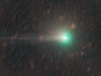 20140803 Comet 2014E2 Jaques LRGB st 6x1min  In August 2014 Comet 2014E2 (Jaques) started to become bright enough to be seen with modest telescopes and even binoculars from a dark site.  This image of 6 minutes each of LRGB captures it as it moves across the sky.